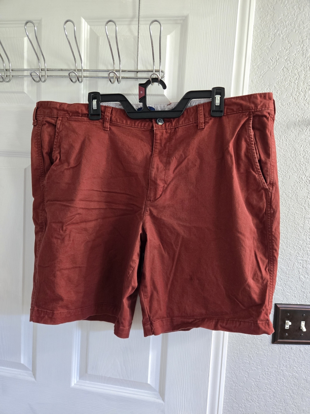 George Men's Brick Red Chino Shorts
